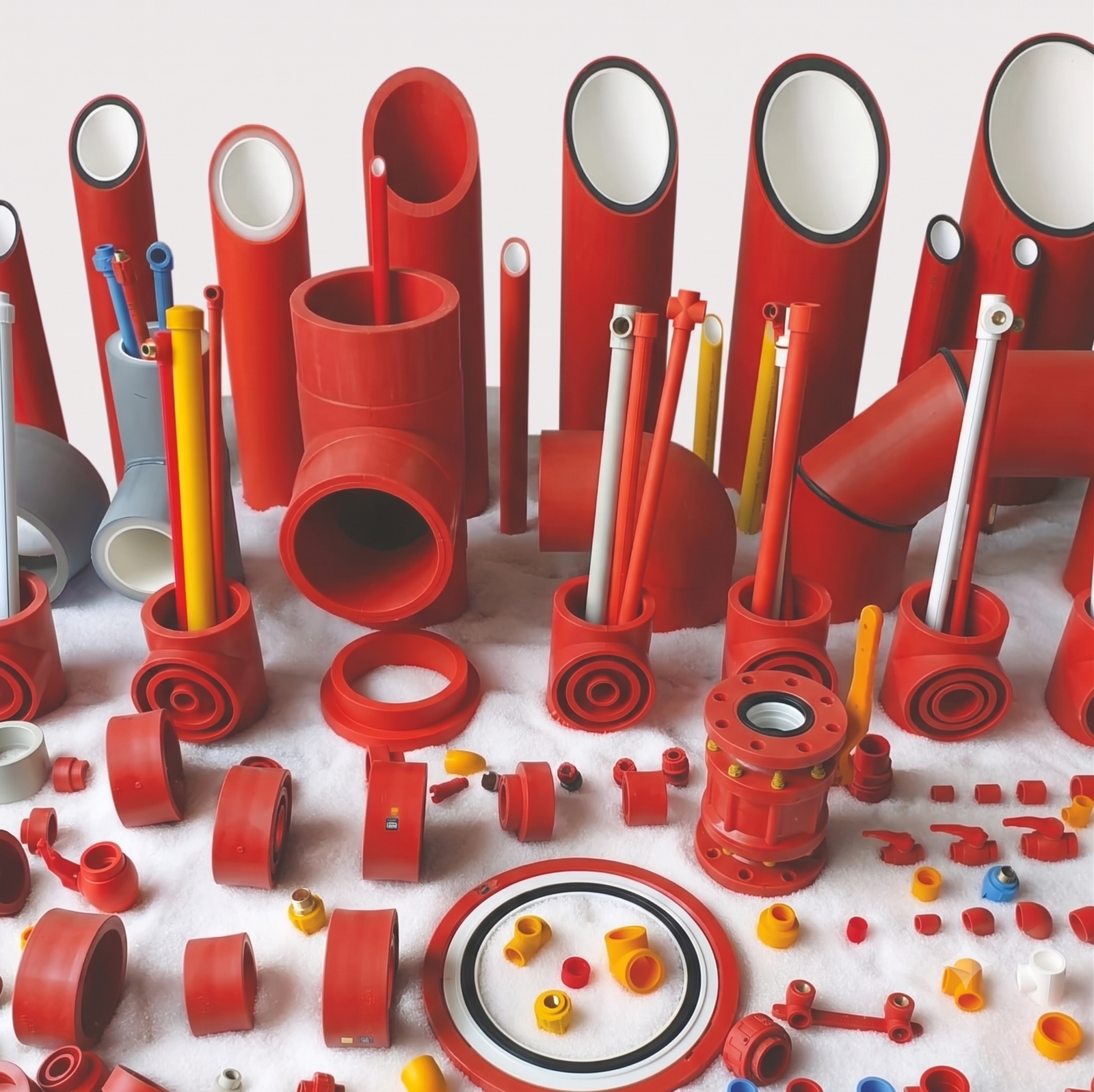 PP-R Red Piping System