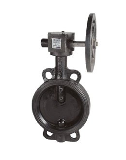 CI Gear-Operated Butterfly Valve